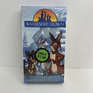 Watership Down Goodtimes 1999 VHS 70s Environmental Animation Rabbits Rare New